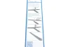 Щетка склоочисника каркасна задня Bosch Rear 300 мм (12") BOSCH 3397011666 (фото 6)