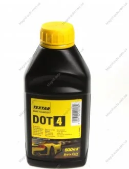 Тормозная жидкость DOT4 0,5L TEXTAR 95002400
