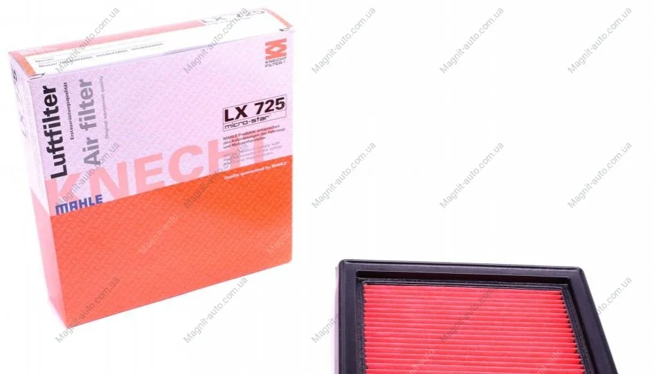 Фильтр воздушный Mahle MAHLE / KNECHT LX725 (фото 1)