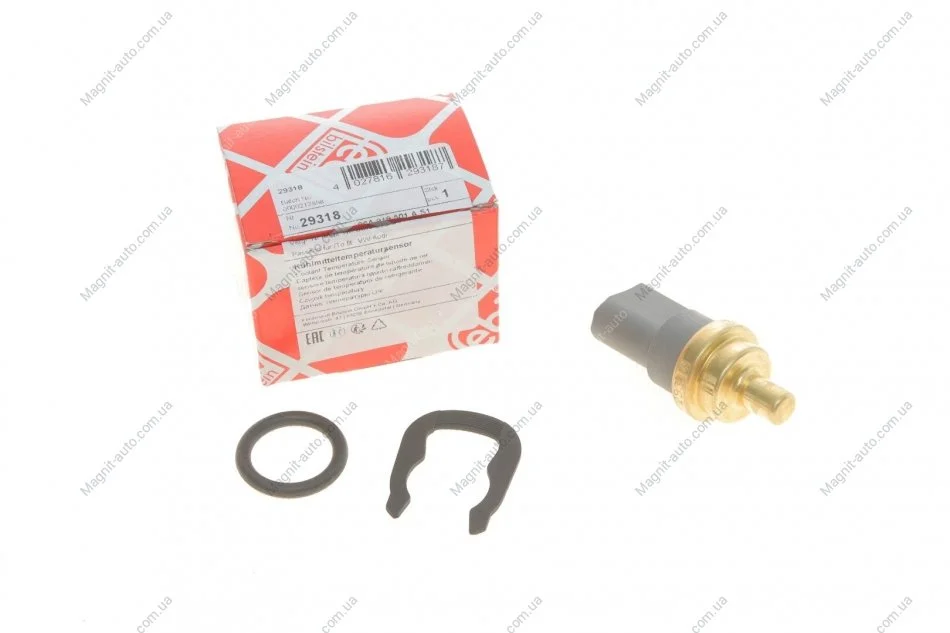 Датчик температури охолоджуючої рідини AUDI/SKODA/VW "00>> FEBI BILSTEIN 29318 (фото 1)