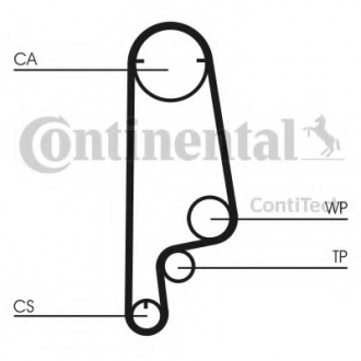 Ремень зубчатый ГРМ (Пр-во) Contitech CT546