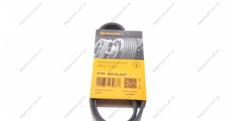 Ремень поликлиновой Contitech 6PK842ELAST