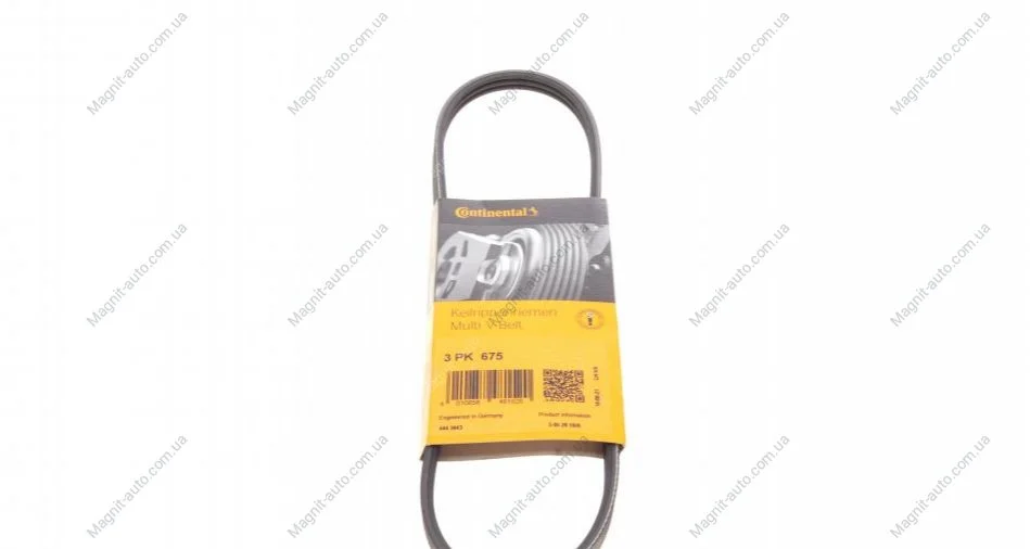 Ремень привода навесного оборудования Contitech 3PK675 (фото 1)