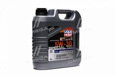Олія моторна Liqui Moly Special Tec LL 5W-30 (4 л) LIQUI MOLY 7654