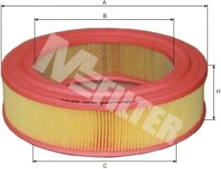 Фильтр воздушный MB (произ-во M-filter) M-FILTER A129 (фото 1)