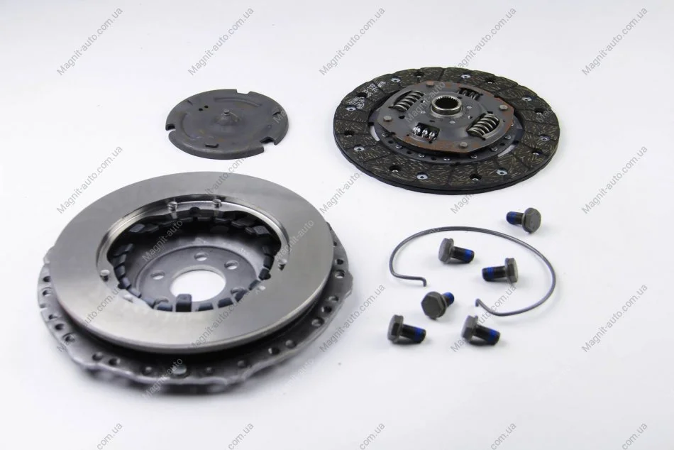 Комплект зчеплення AUDI A3 SEAT CORDOBA, IBIZA II, LEON, TOLEDO I, TOLEDO II SKODA OCTAVIA I VW BORA, BORA I, GOLF III, GOLF IV, VENTO 1.6/1.8/2.0 05.91-12.10 LuK 621 3014 09 (фото 1)