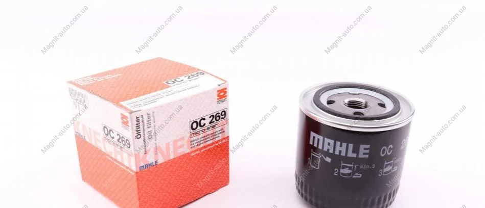 Фільтр оливний, HONDA AccordV/VI, CivicVI, 2.0TDiC, 96-02 MAHLE / KNECHT OC269 (фото 1)
