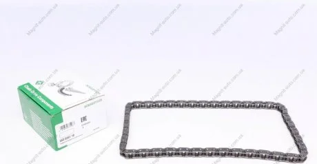 Ланцюг масляного насосу (кількість ланок: 82) AUDI A4 B5, A4 B6, A4 B7, A6 C5, A8 D2, SKODA SUPERB I; VW PASSAT B5, PASSAT B5.5 2.5D 01.97-03.08 INA 553 0261 10