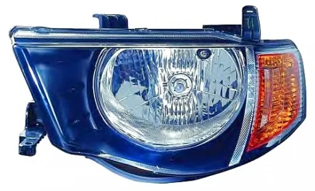 Фара лев. MIT L 200 05- DEPO 214-1180L-LD-EM