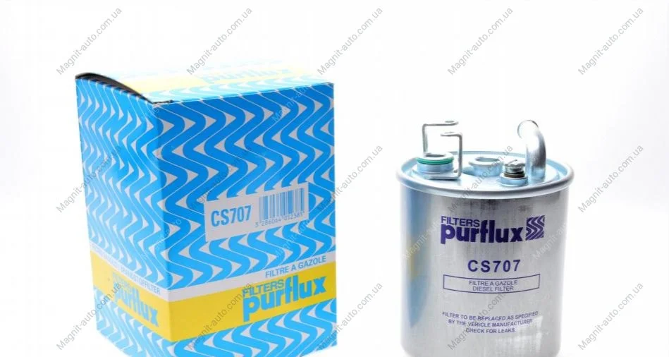 Фильтр топливный, CDI (с отверстием для датчика) Purflux CS707 (фото 1)