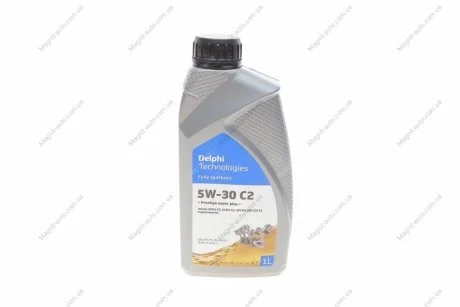 Олива PRESTIGE SUPER PLUS C2 5W30 1л Delphi 28236307