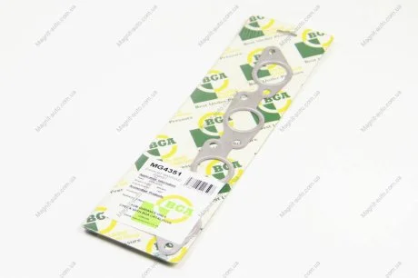 Прокладка колектора двигуна металева BGA MG4351