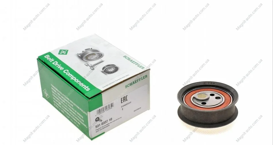 Ролик натяжной AUDI, VW (пр-во Ina) INA 531 0337 10 (фото 1)