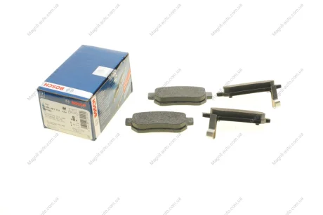 Колодки гальмівні BOSCH 0 986 461 131