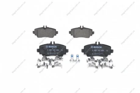 Торм колодки дисковые BOSCH 0 986 424 469