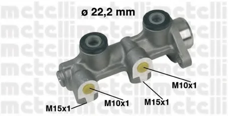 Циліндр гальмівний головний Metelli 05-0336
