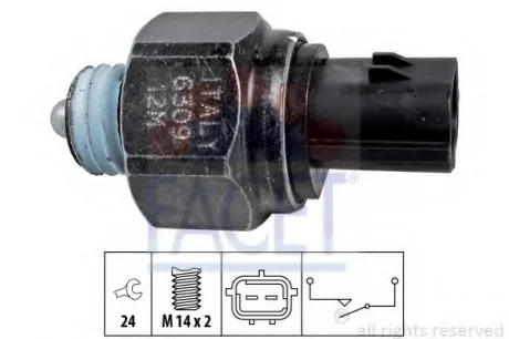 Датчик заднего хода Ceed 06-/Cerato 04-/Sorento 02-/Sportage FACET 7.6309