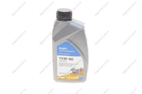 Масло трансмиссионное GL-5 75W90 1л Delphi 25067150
