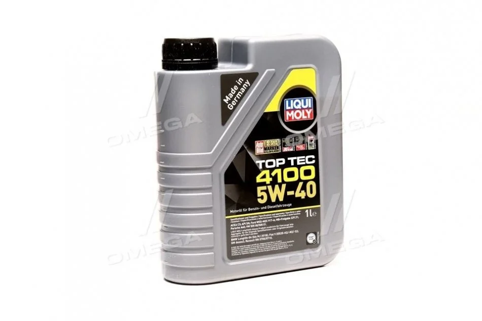 Олія моторна Liqui Moly Top Tec 4100 5W-40 (1 л) LIQUI MOLY 7500 (фото 1)