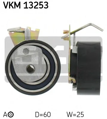 Ролик натяжителя ремня (Пр-во) SKF VKM 13253 (фото 1)