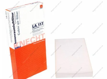 Фільтр салону, 01- MAHLE / KNECHT LA117