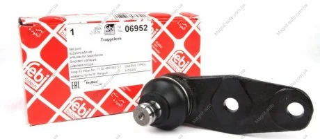 Шаровая опора перед. ниж. рычажок FEBI BILSTEIN 06952