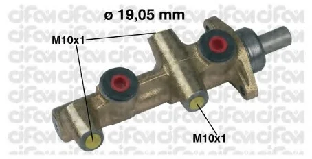 Цилиндр торм. главн. (пр-во Cifam) CIFAM 202-138