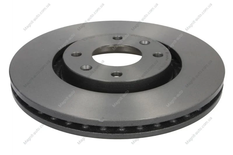 Диск гальмівний CITROEN C3, C4 PEUGEOT 207, 408 передн., вент. (виробництво) BREMBO 09.8760.11 (фото 1)