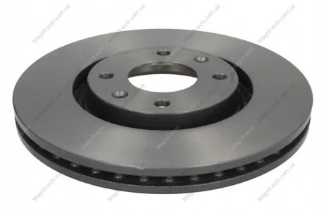 Диск тормозной CITROEN C3, C4 PEUGEOT 207, 408 передн., вент. (произ-во) BREMBO 09.8760.11