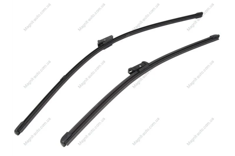 Комплект щіток склоочисника безкаркасних. Denso Flat 600/475 VW cc B7 11-16, - golf VI 11-16, - passat B7 10-14 DENSO DF-015 (фото 1)