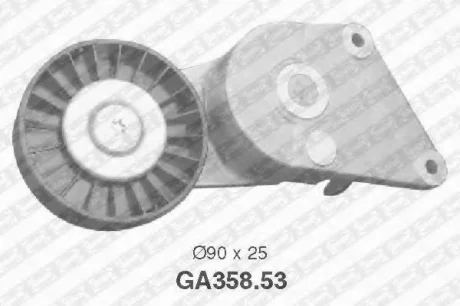 Роликовий модуль натягувача ременя SNR NTN GA358.53