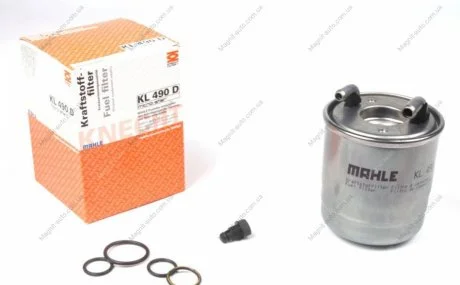 Фільтр паливний MAHLE / KNECHT KL490D