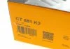 Комплект ременя ГРМ, Focus, Fiesta 1.25/1.4/1.6 95-12 Contitech CT881K2 (фото 5)