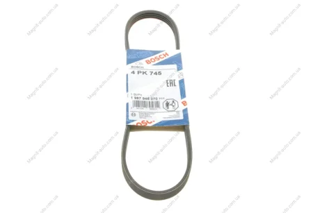 Ремень П-клиновый 4PK745 BOSCH 1 987 946 270