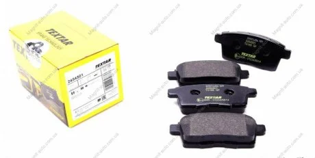 Комплект гальмівних колодок задній., FORD USA EDGE LINCOLN MKX MAZDA CX-7, CX-9 2.2D-3.7 06.06- TEXTAR 2454501