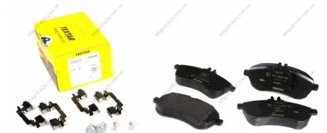 Тормозные колодки MERCEDES C(W204)/E(W212)/SLK(R172) "F "07>> TEXTAR 2430601