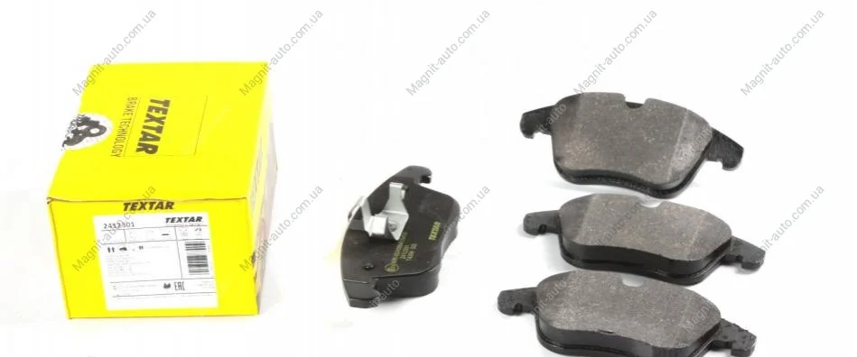 Колодки гальмівні FORD/LAND ROVER/VOLVO Mondeo/Freelander/S60/XC70 "F "06>> TEXTAR 2412301 (фото 1)