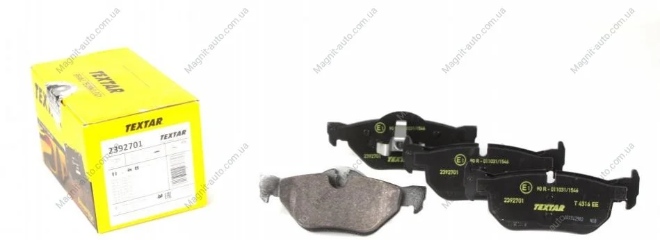 Тормозные колодки BMW 1(E81,E87)/3(E90)/X1(E84) "R "03-15 TEXTAR 2392701 (фото 1)