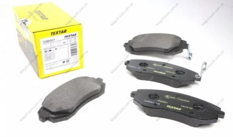 Тормозные колодки дисковые TEXTAR 2386501