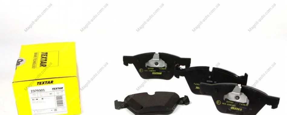 Тормозные колодки BMW 5(E60)/X1(E84) "F "01-15 TEXTAR 2379301 (фото 1)