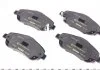 Комплект гальмівних колодок переднього., TOYOTA AVENSIS, COROLLA VERSO 1.6-2.4 10.00-03.09 TEXTAR 2376802 (фото 3)