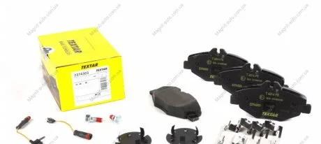Тормозные колодки дисковые TEXTAR 2374303