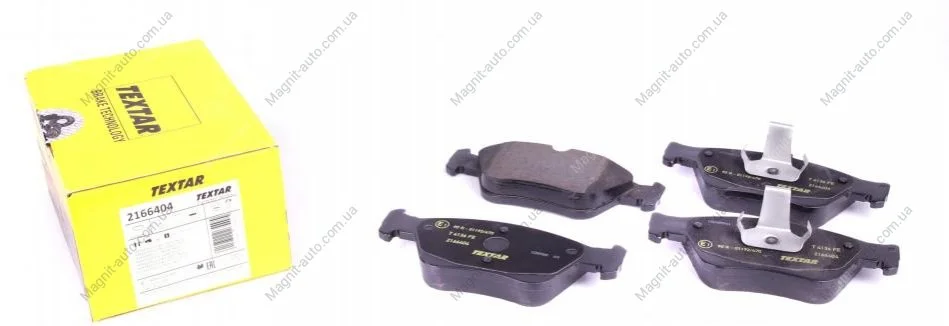 Колодки гальмівні MERCEDES C(W202)/E(W210)/SLK(R170) "F "93-"04 TEXTAR 2166404 (фото 1)