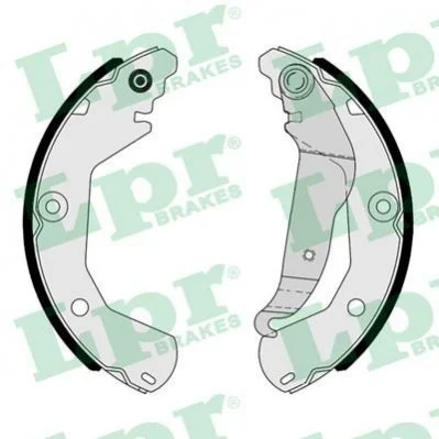 Колодки тормозные барабанные Chevrolet Aveo (08-), Sonic (11-) LPR 01163 (фото 1)