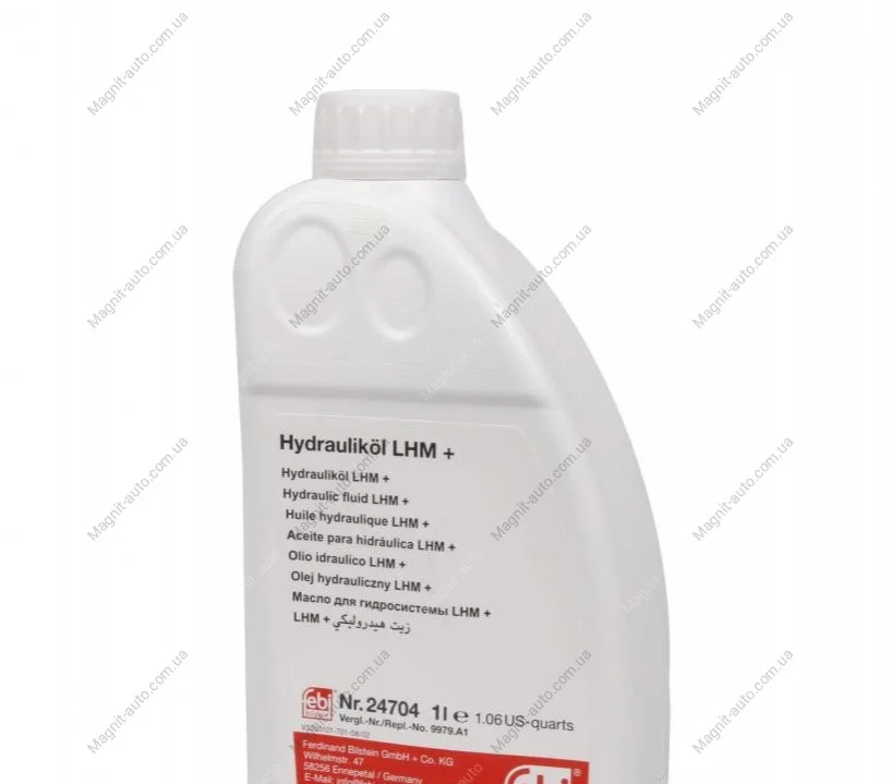 Масло гидравлическое, FEBI LHM+ 1L FEBI BILSTEIN 24704 (фото 1)