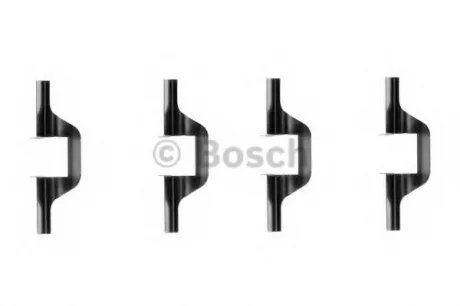 Монтажний к-кт гальмівних колодок BOSCH 1987474304
