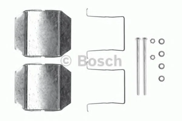 Монтажний к-кт гальмівних колодок BOSCH 1987474333 (фото 1)