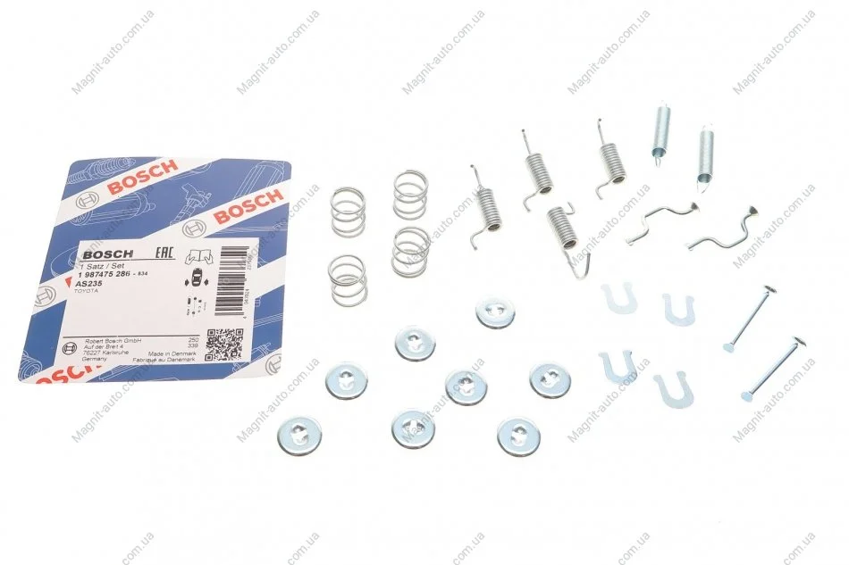 КМП бар.колодок LEXUS/TOYOTA ES300/RX300/Avalon/Avensis/Camry/Celica \'\'1,6-3,5 \'\'85>> BOSCH 1987475286 (фото 1)