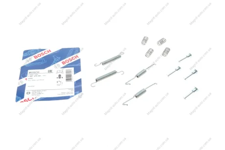 Монтажний к-т барабанних колодок AUDI/BMW/MB/PORSCHE/VW BOSCH 1987475306