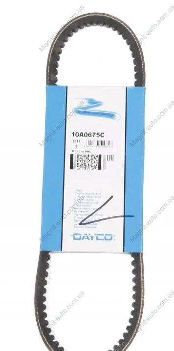 Ремень клиновидный (дл. 60-180) DAYCO 10A0675C (фото 1)